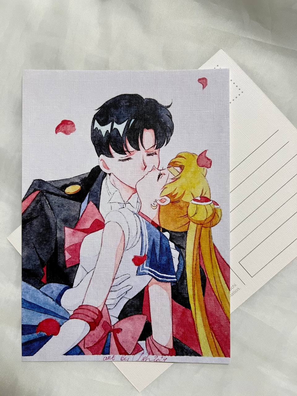 Postcard "Awakening kiss"