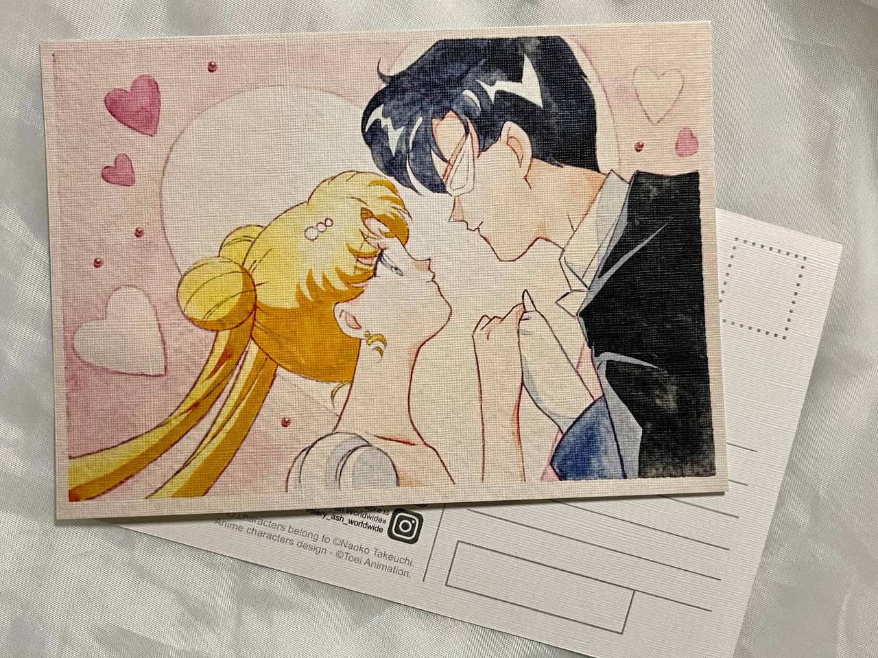 Postcard "Lovers"