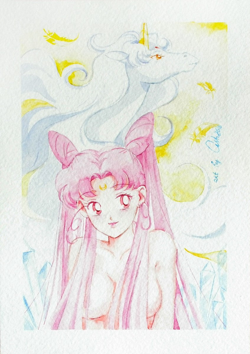 Fanart by Valery ASH, 2019. A5 poster