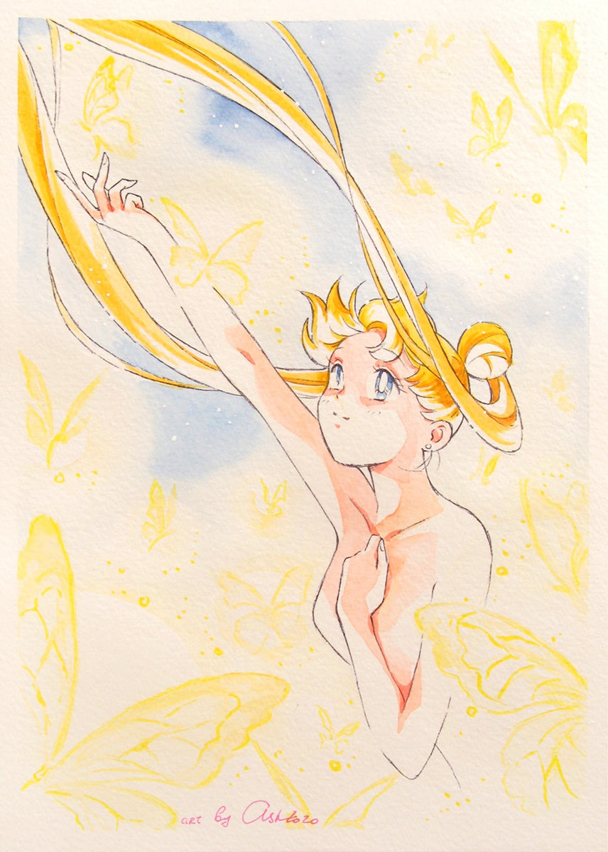 Fanart "Power of love", 2020. Postcard / print