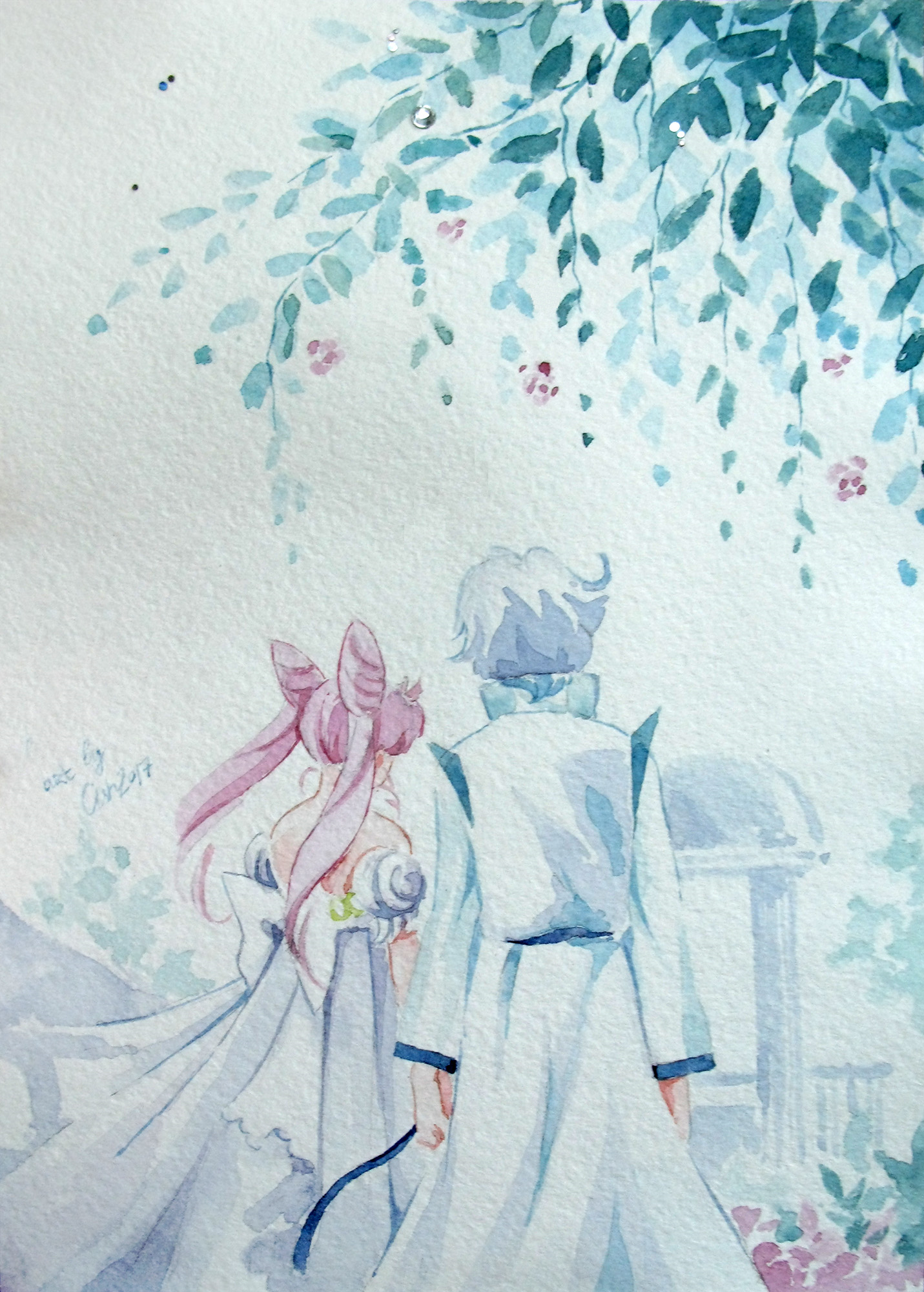 Fanart by Valery ASH, 2019. A5 poster