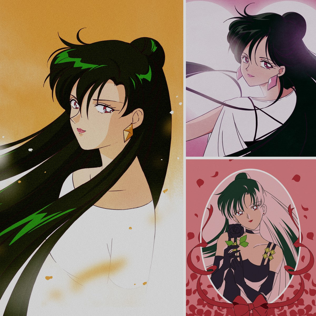 Sailor Pluto fan art by Valery ASH