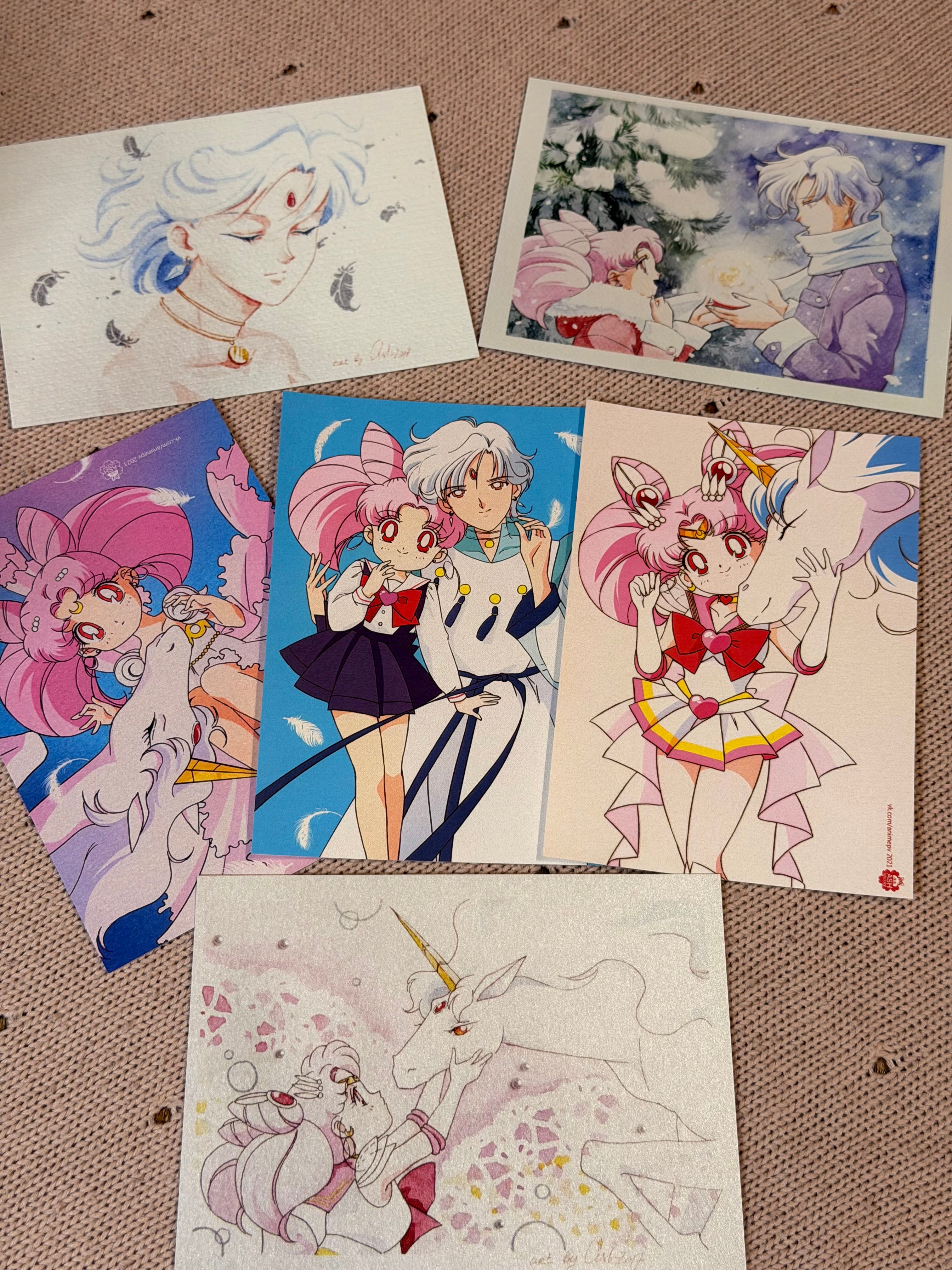 Moonlight Holiday Set "Nagoya" (6 postcards)