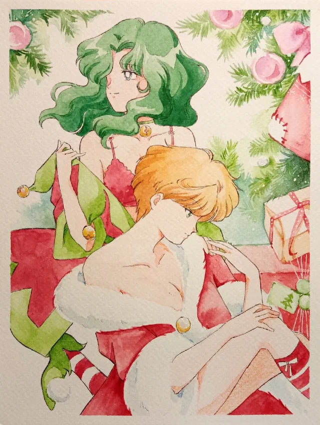 Postcard "Be my Santa"