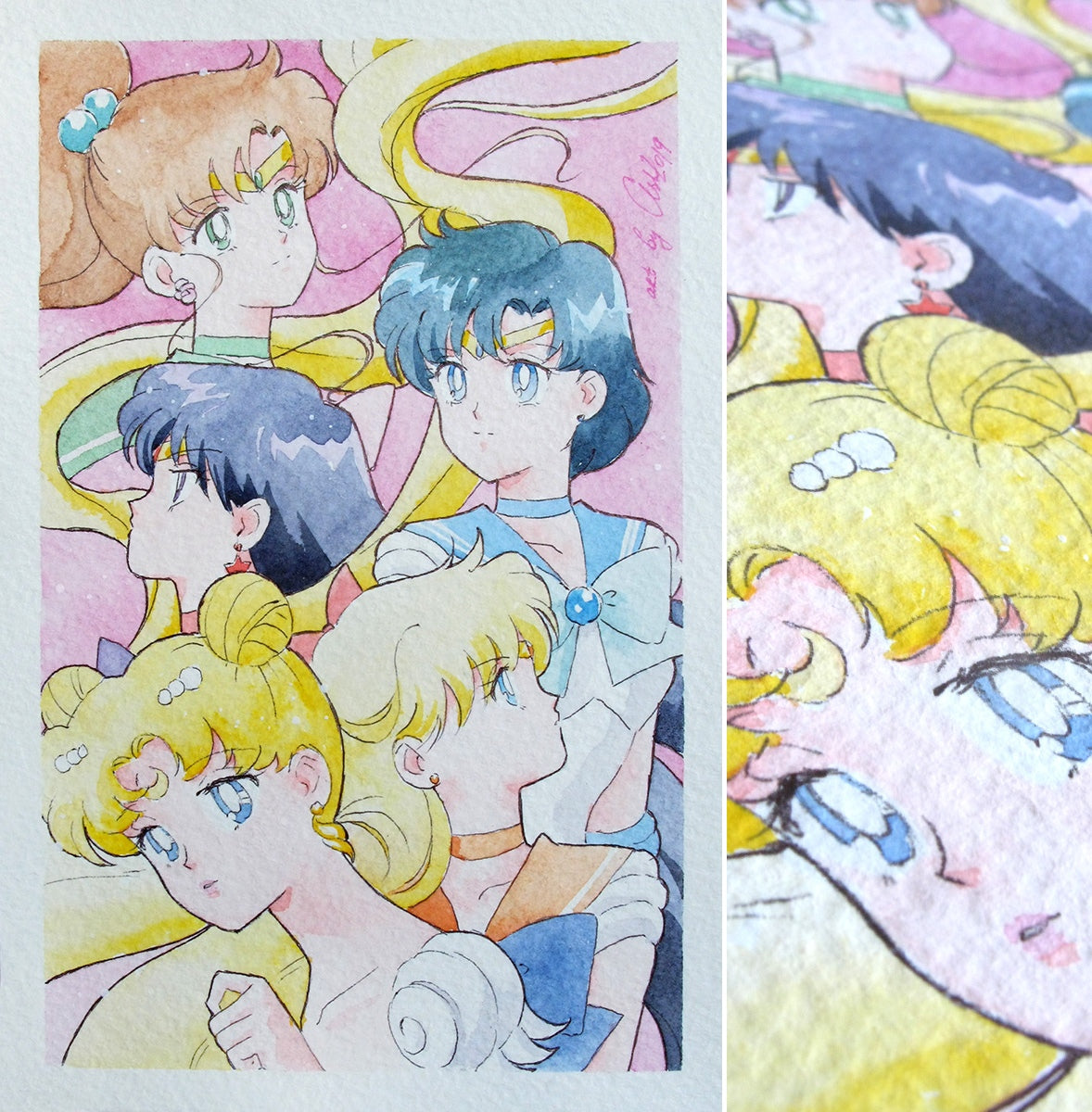 Postcard "Defenders"