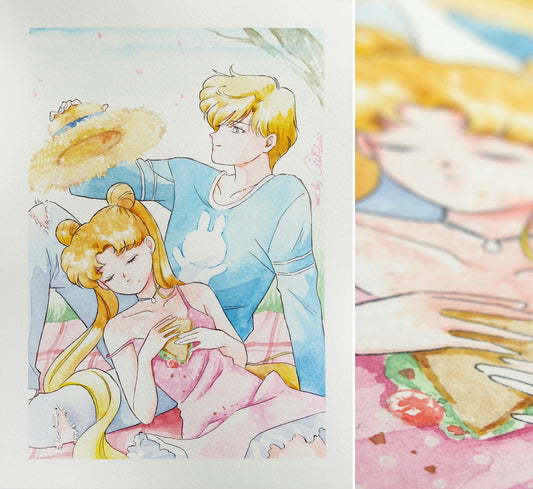 Postcard "Picnic"