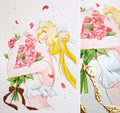 Fanart "Roses", 2023. Postcard