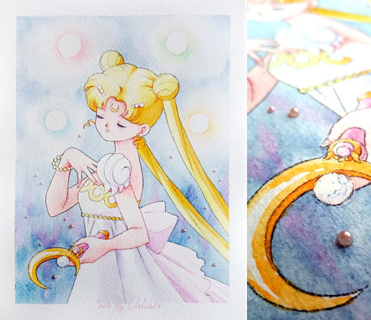Postcard "Moon power"