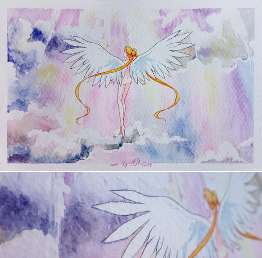 Postcard "Wings of the victory"