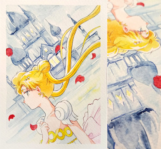 Postcard "On the Moon"