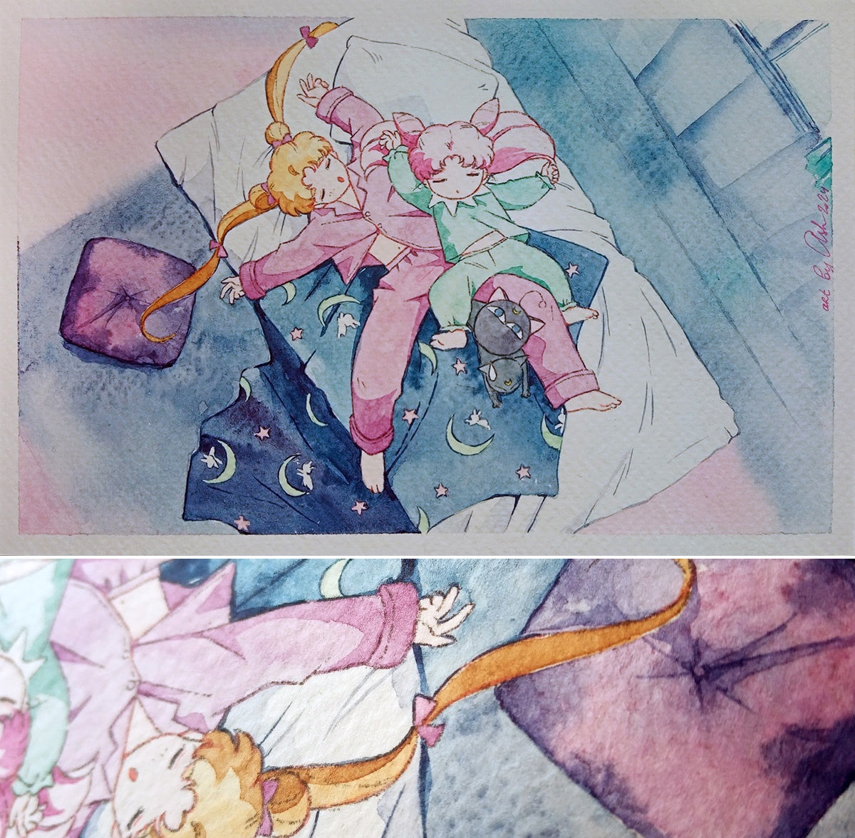 Postcard "Sleep well"