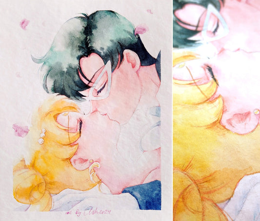 Postcard "Kiss"