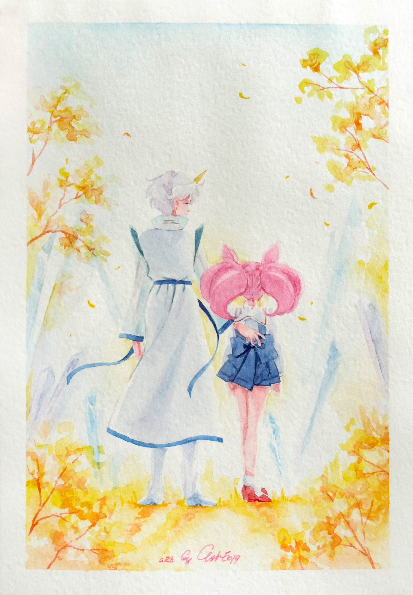 Postcard "Will we see each other again?"