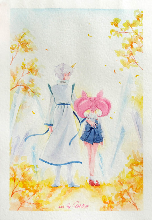 Postcard "Will we see each other again?"