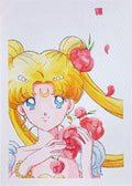 Watercolour print. Fanart by Valery ASH, 2023. Print