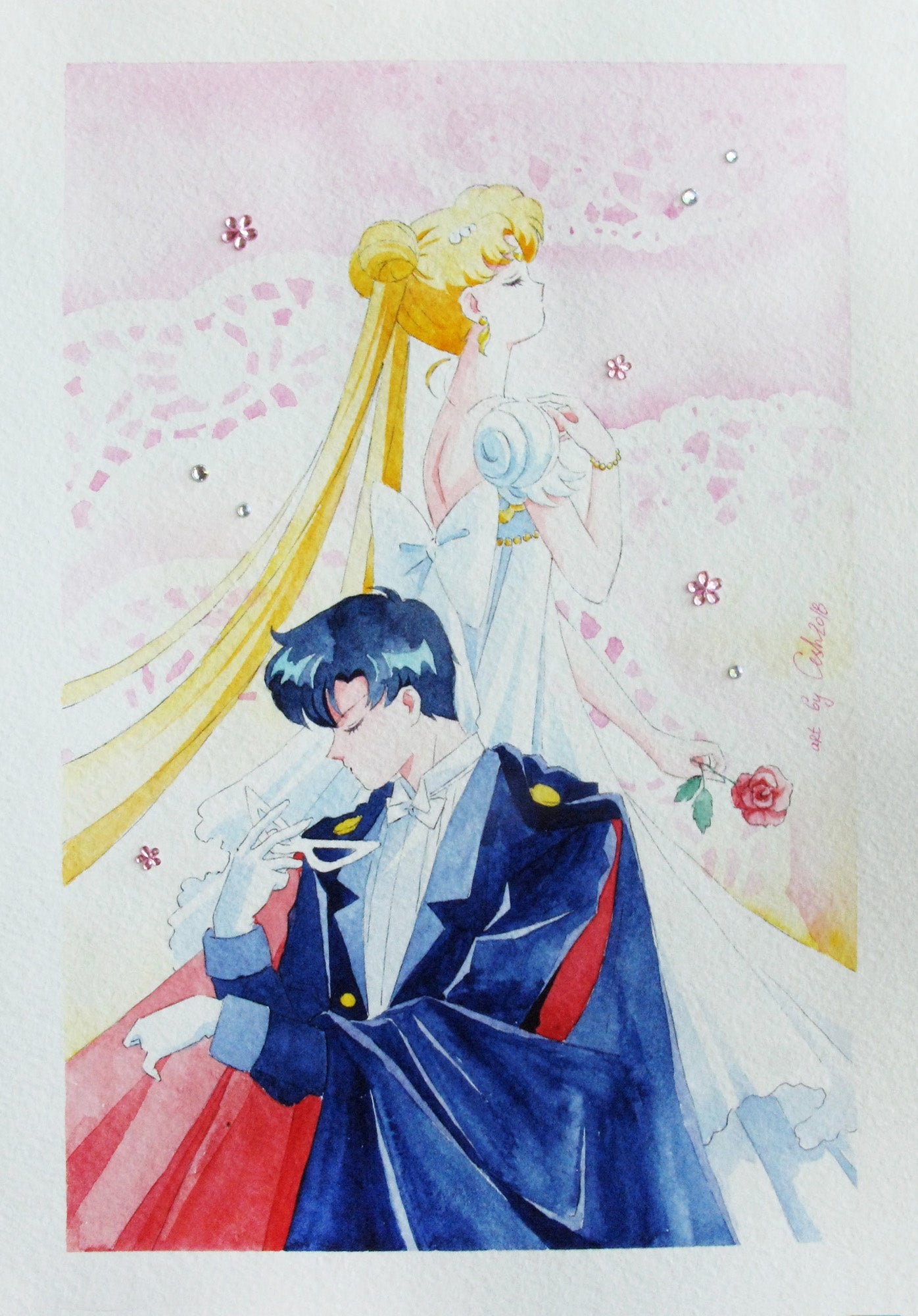 Postcard "My Lady"