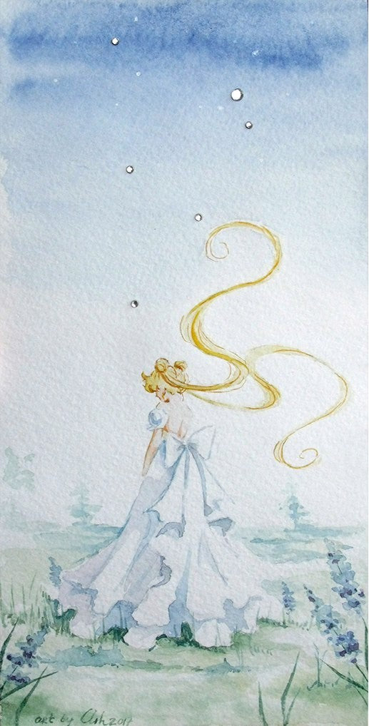 Fanart "Serenity", 2017. Postcard