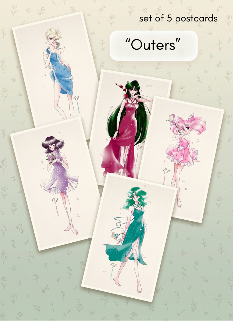 Fan Art Bundle #12 (5 postcards)