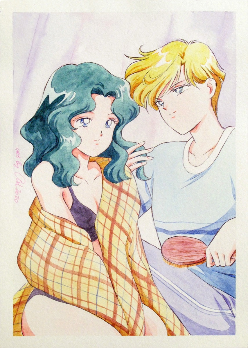 "After the swimming pool"