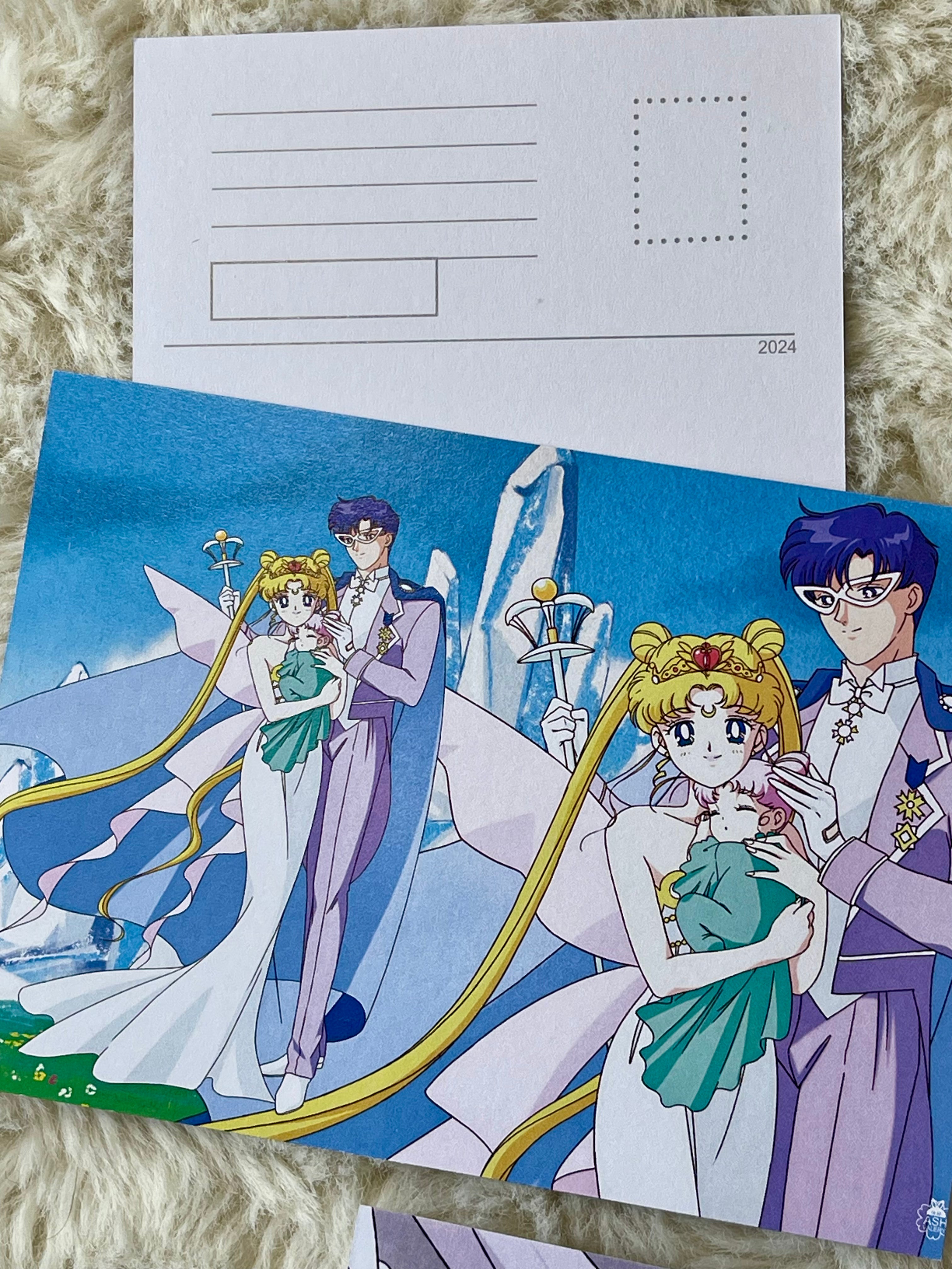 Postcard "Crystal Tokyo Family I"