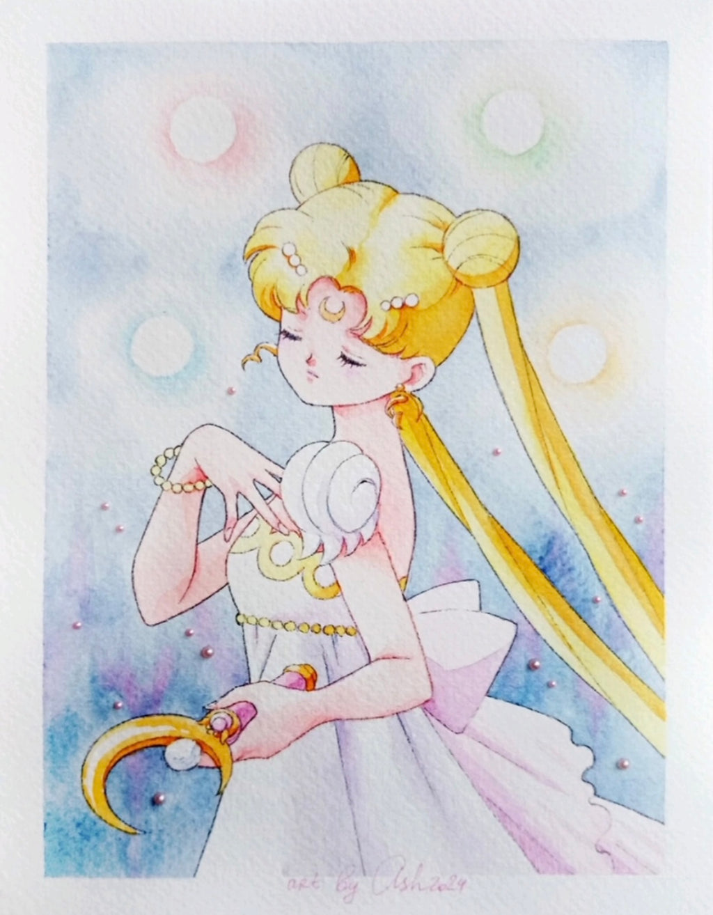 Original watercolor art