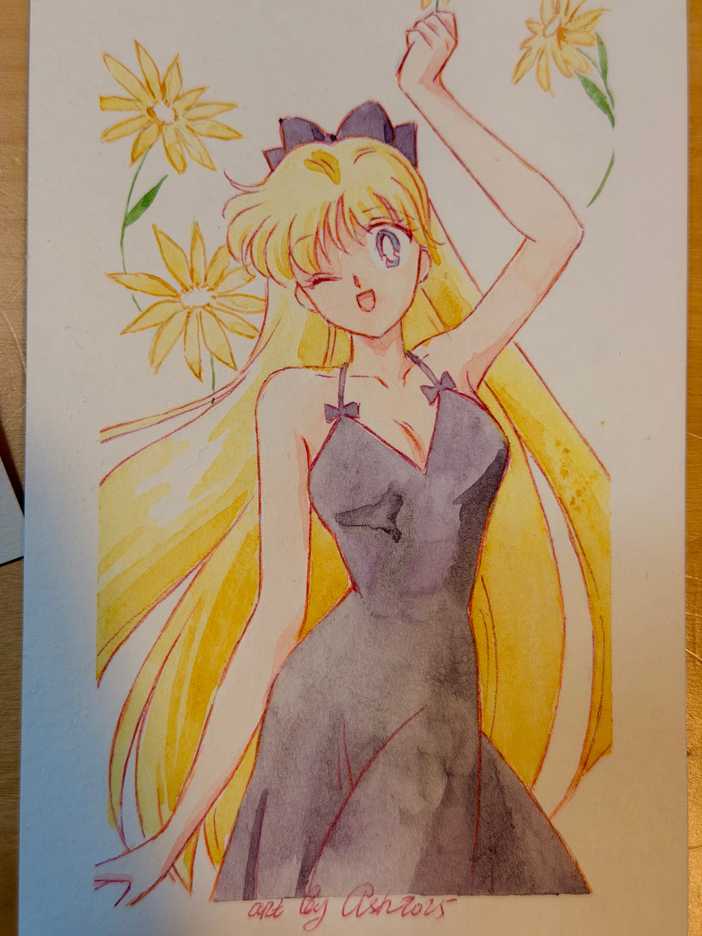 Moonlight Holiday Set "Shibuya" (1 watercolor, 3 prints)