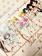 Moonlight Original Set "Sendai" (1 original art, 9 postcards)