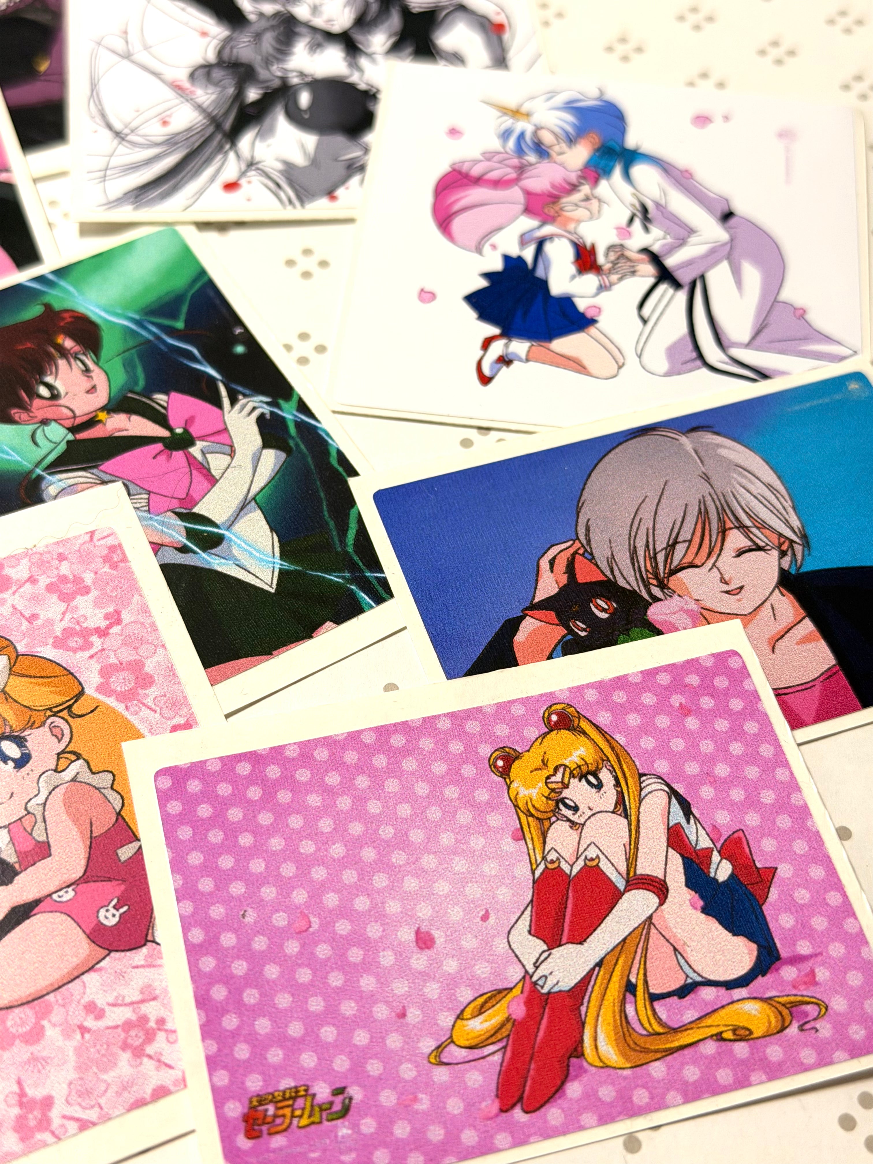 Moonlight Original Set "Naha" (1 original art, 9 stickers)
