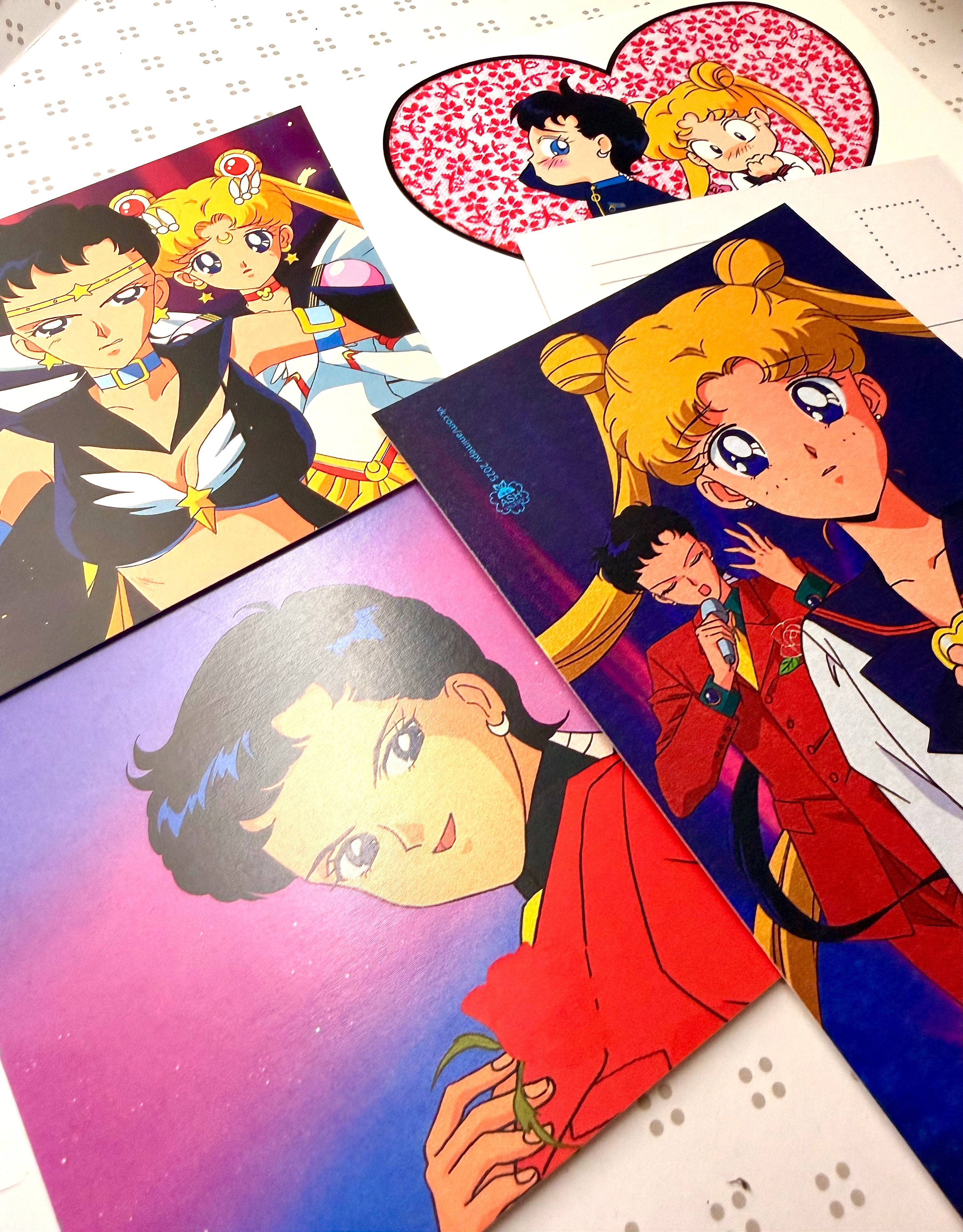 Postcards set #2 (4 pcs)