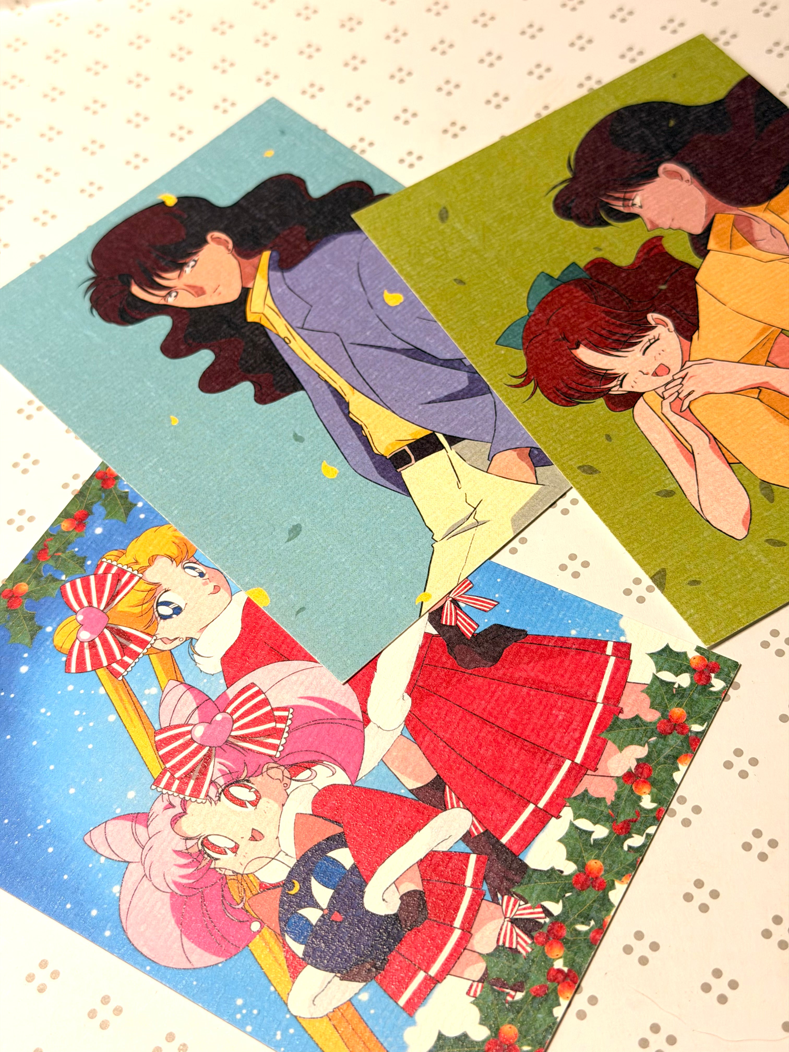 Moonlight Original Set "Naniva" (1 original art, 4 postcards)