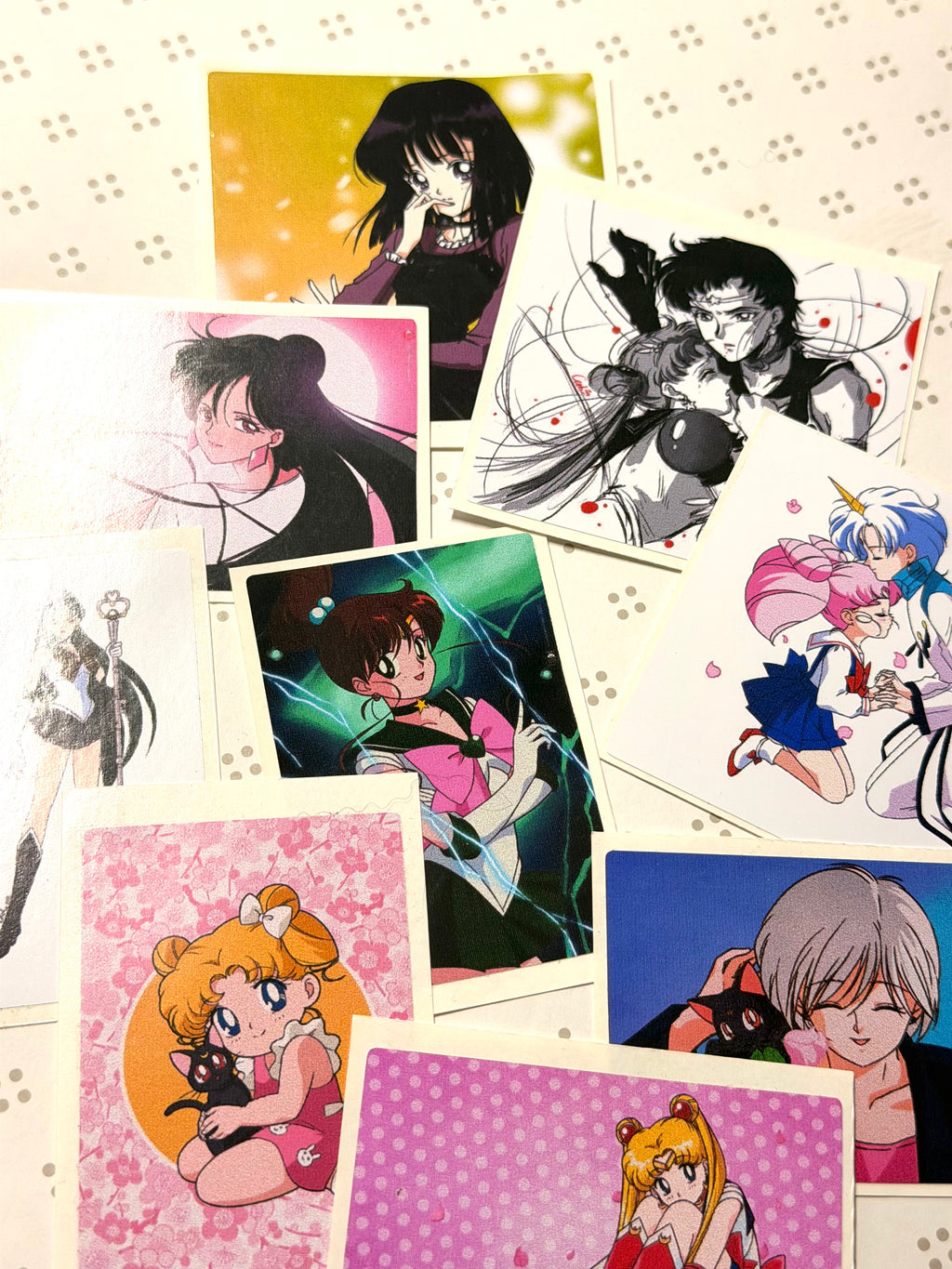 Moonlight Original Set "Naha" (1 original art, 9 stickers)