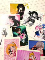 Moonlight Original Set "Naha" (1 original art, 9 stickers)