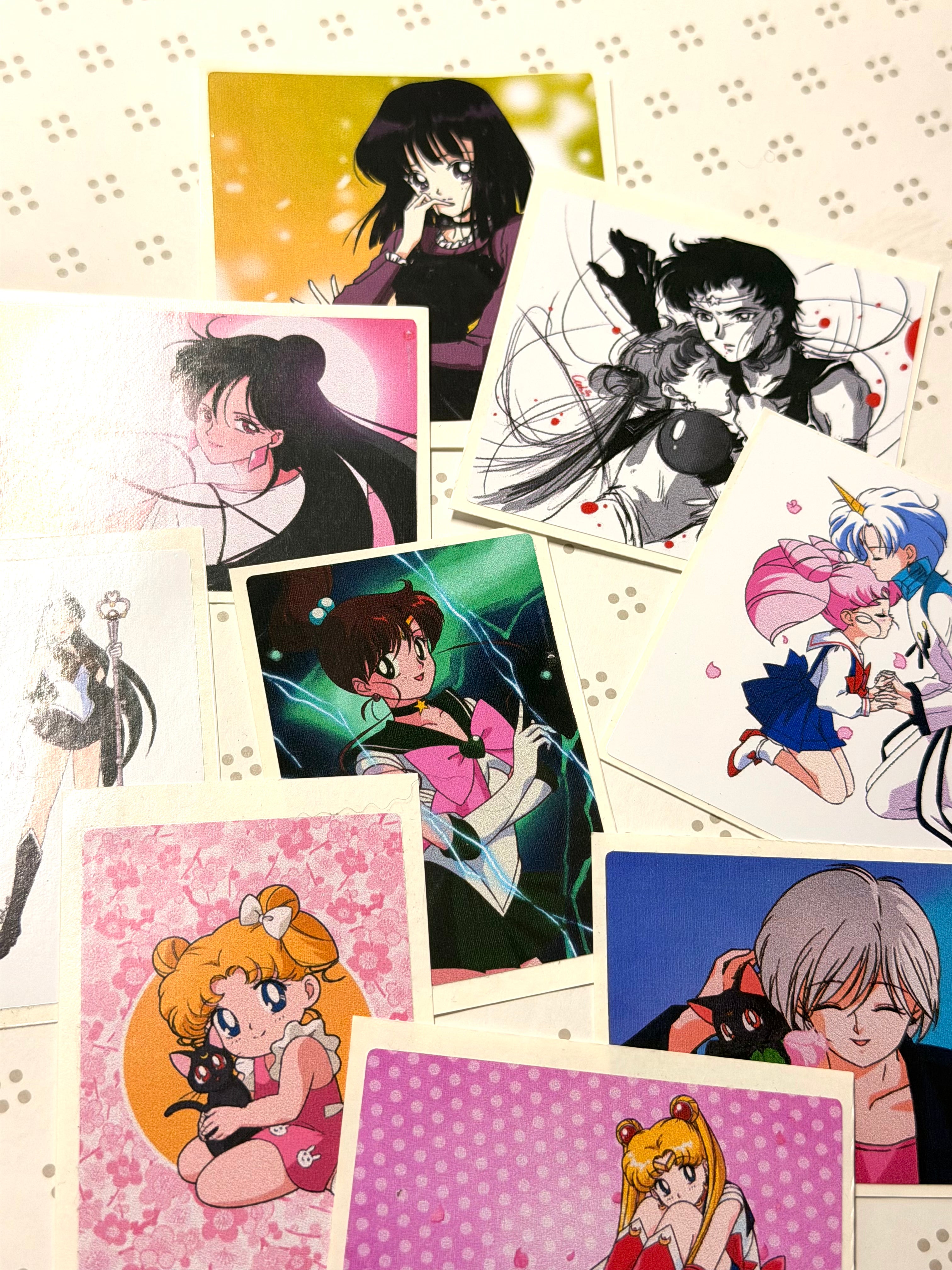 Moonlight Original Set "Naha" (1 original art, 9 stickers)