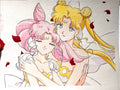 Moonlight Original Set "Naha" (1 original art, 9 stickers)