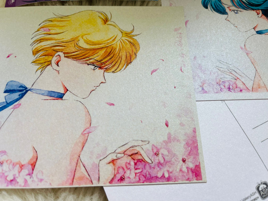 Postcards set + sticker (3 items)