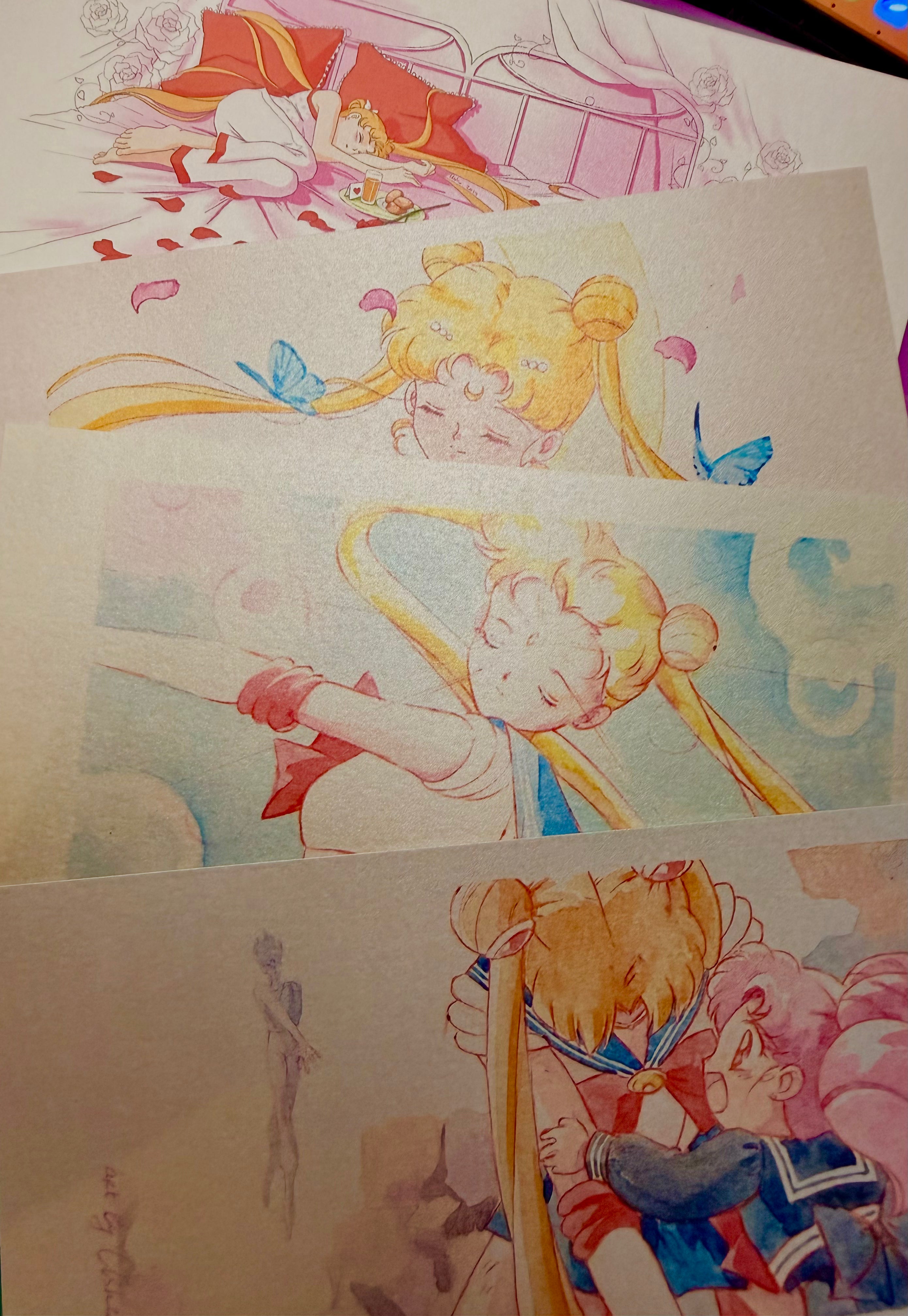 Fan Art Bundle #13 (4 postcards)