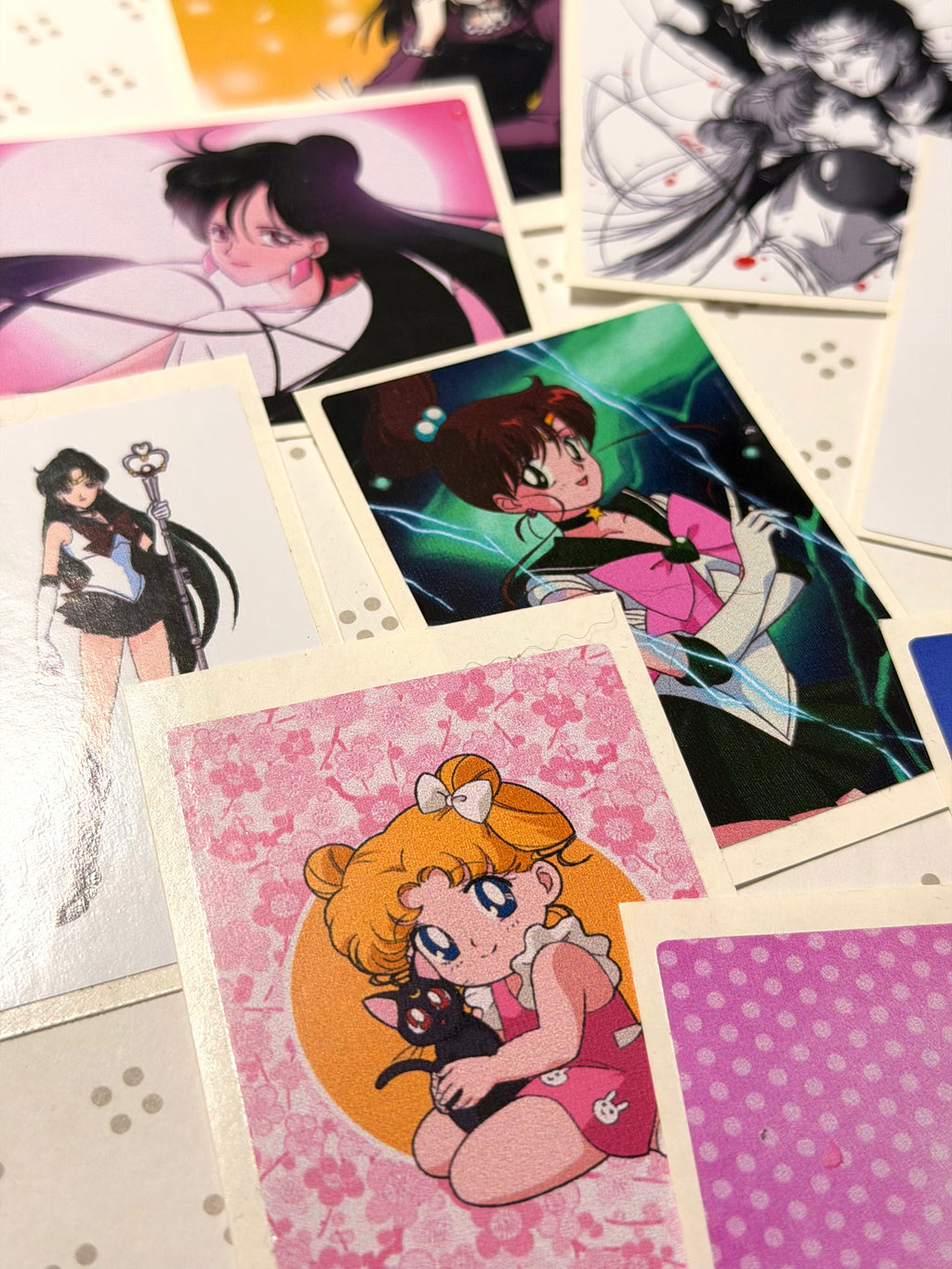Moonlight Original Set "Naha" (1 original art, 9 stickers)