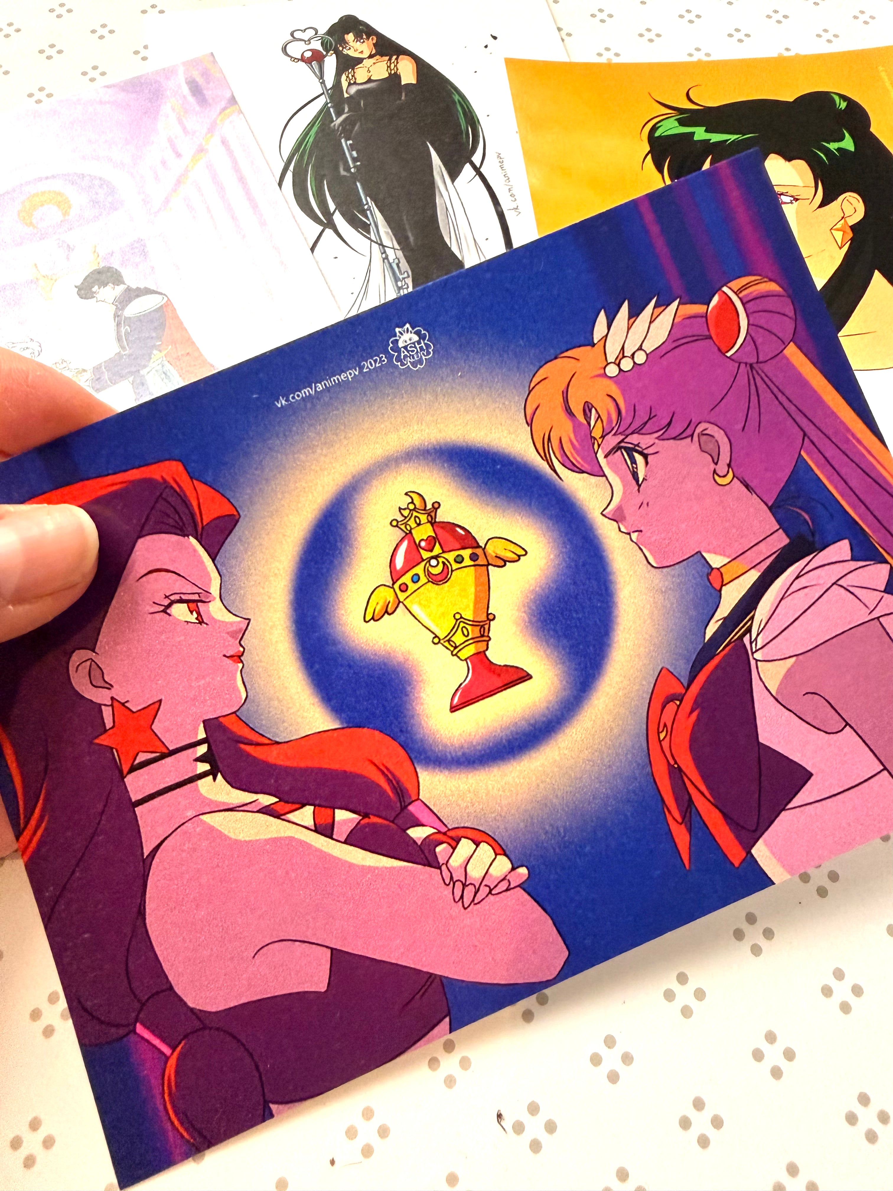 Postcards set #1 (4 pcs)