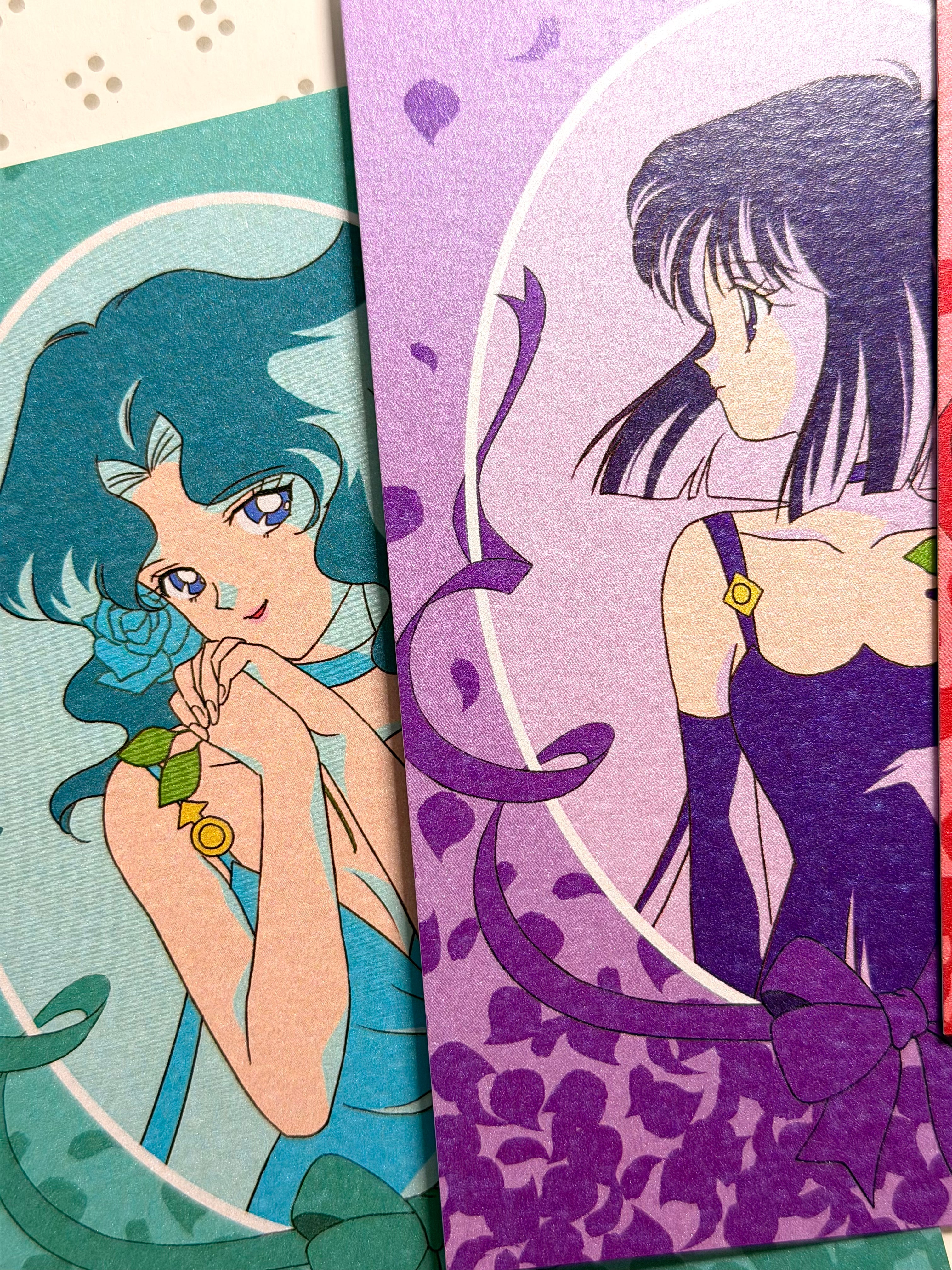 Moonlight Original Set "Saitama" (1 watercolor art, 4 postcards)