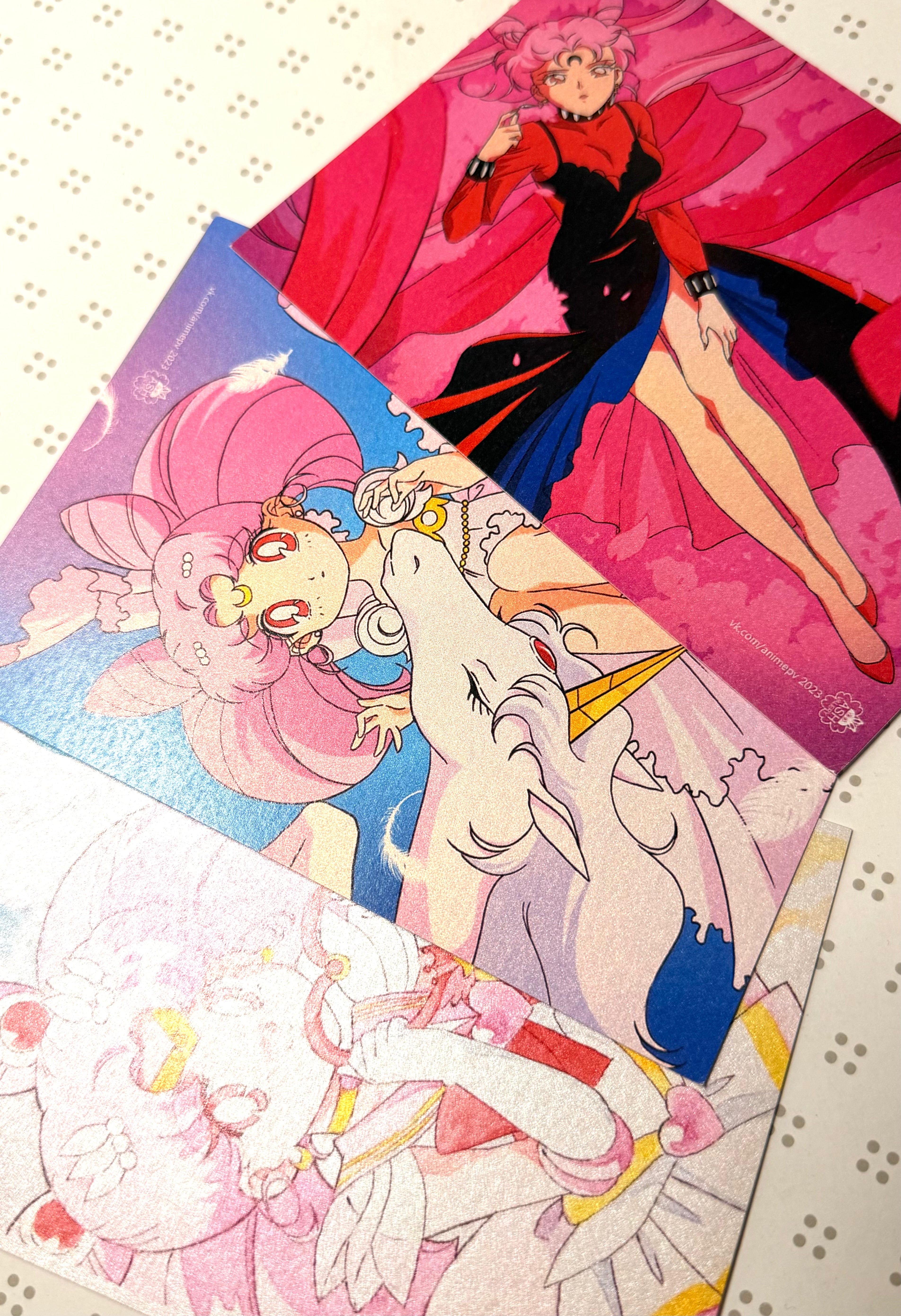 Moonlight Original Set "Sendai" (1 original art, 9 postcards)