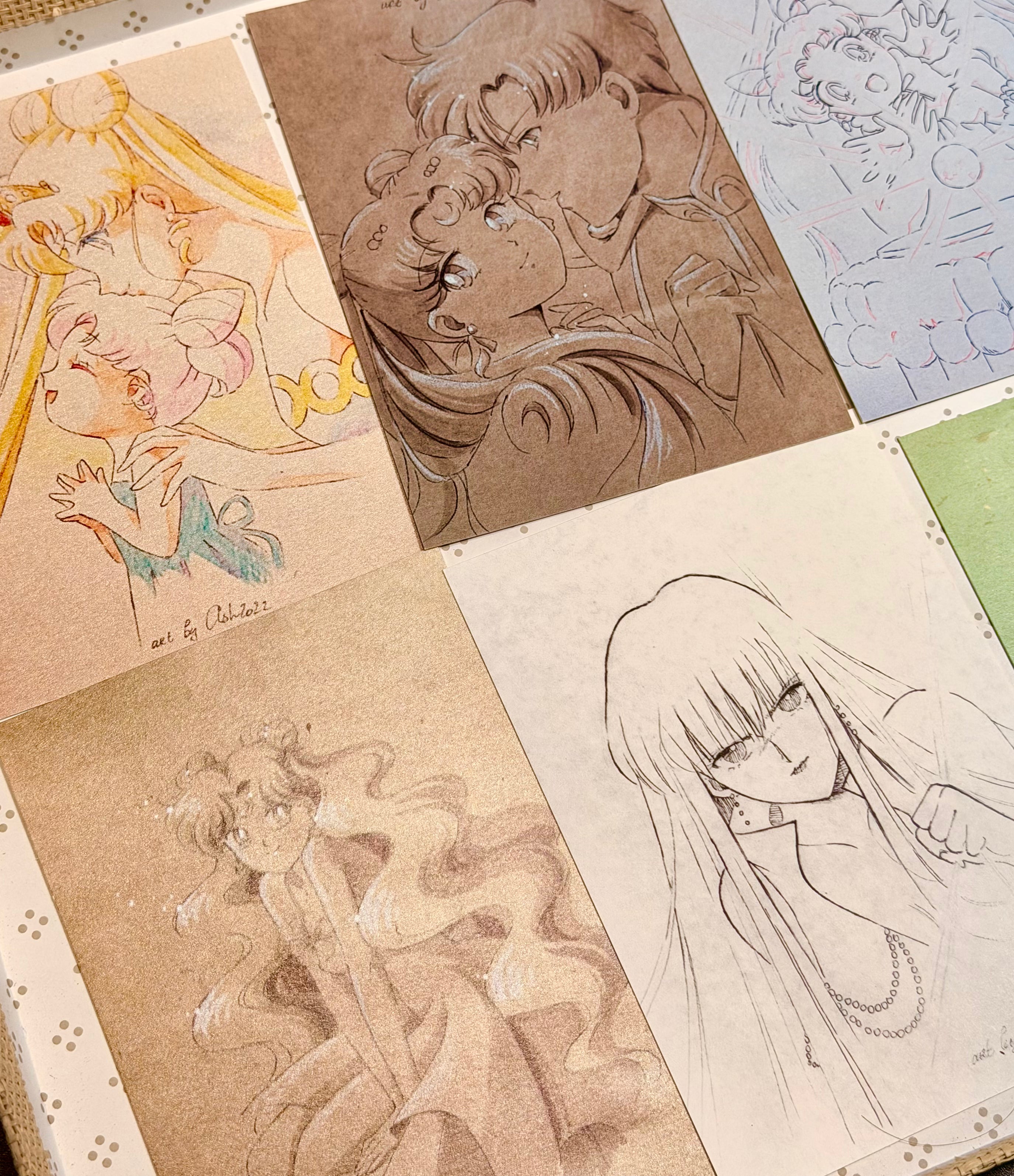 Postcards set (6pcs)