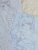 Inventory cleanup- “Mother Queen", set of 3 postcards