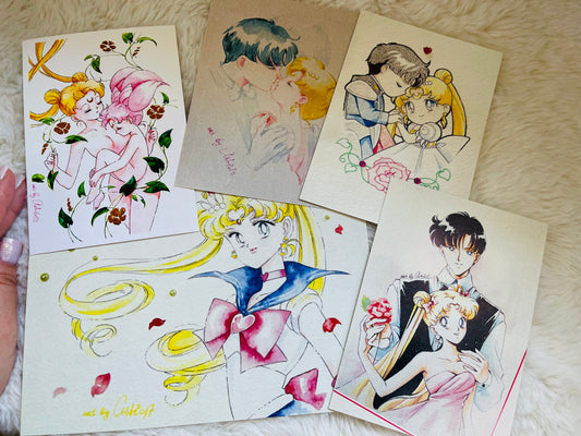Inventory cleanup - Sailor Moon set (5 items)