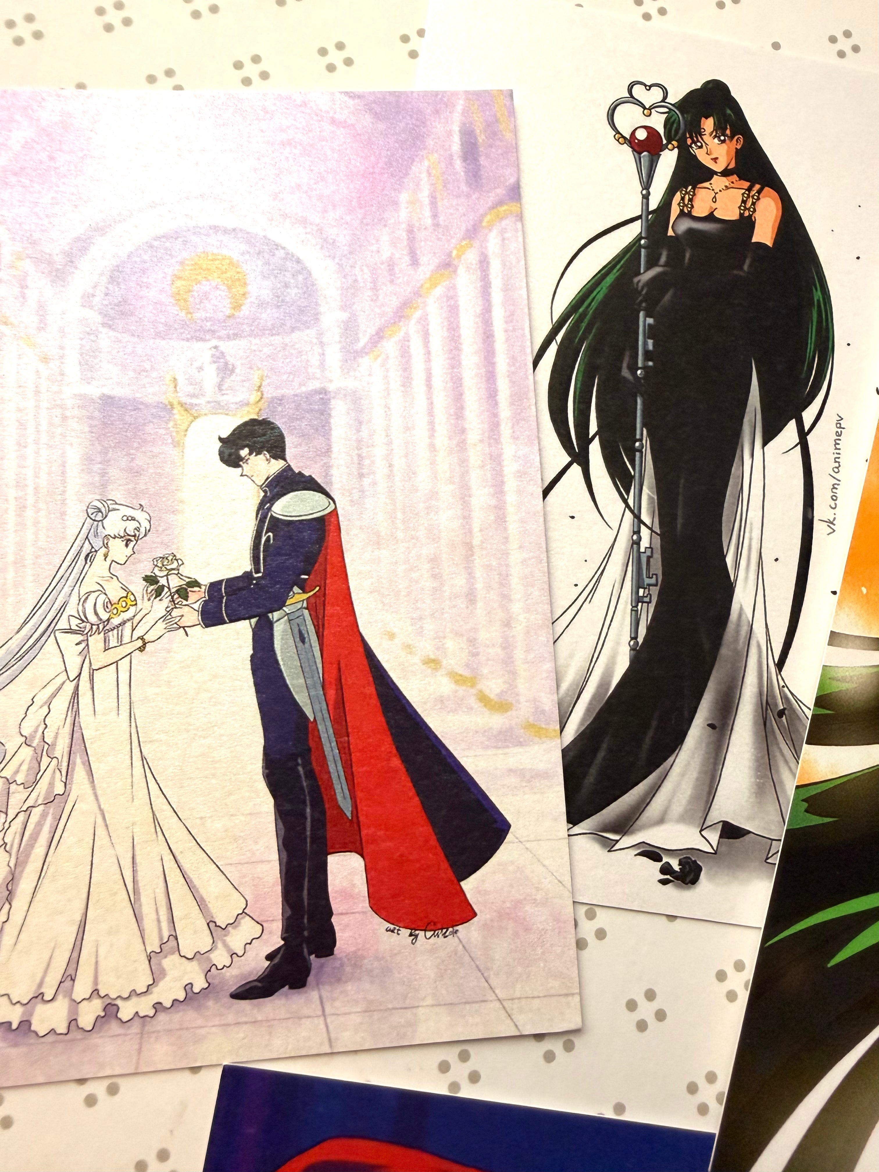 Postcards set #1 (4 pcs)