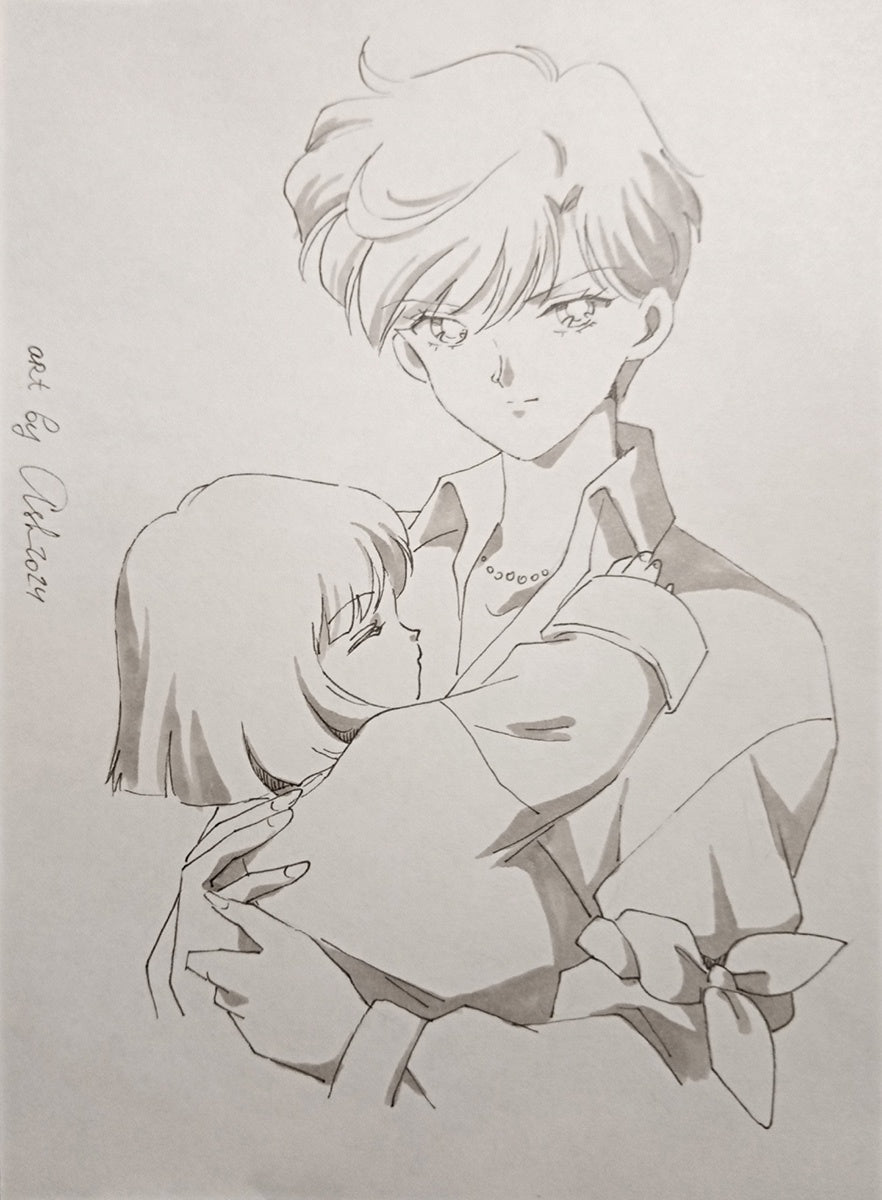 Postcard "Haruka daddy"