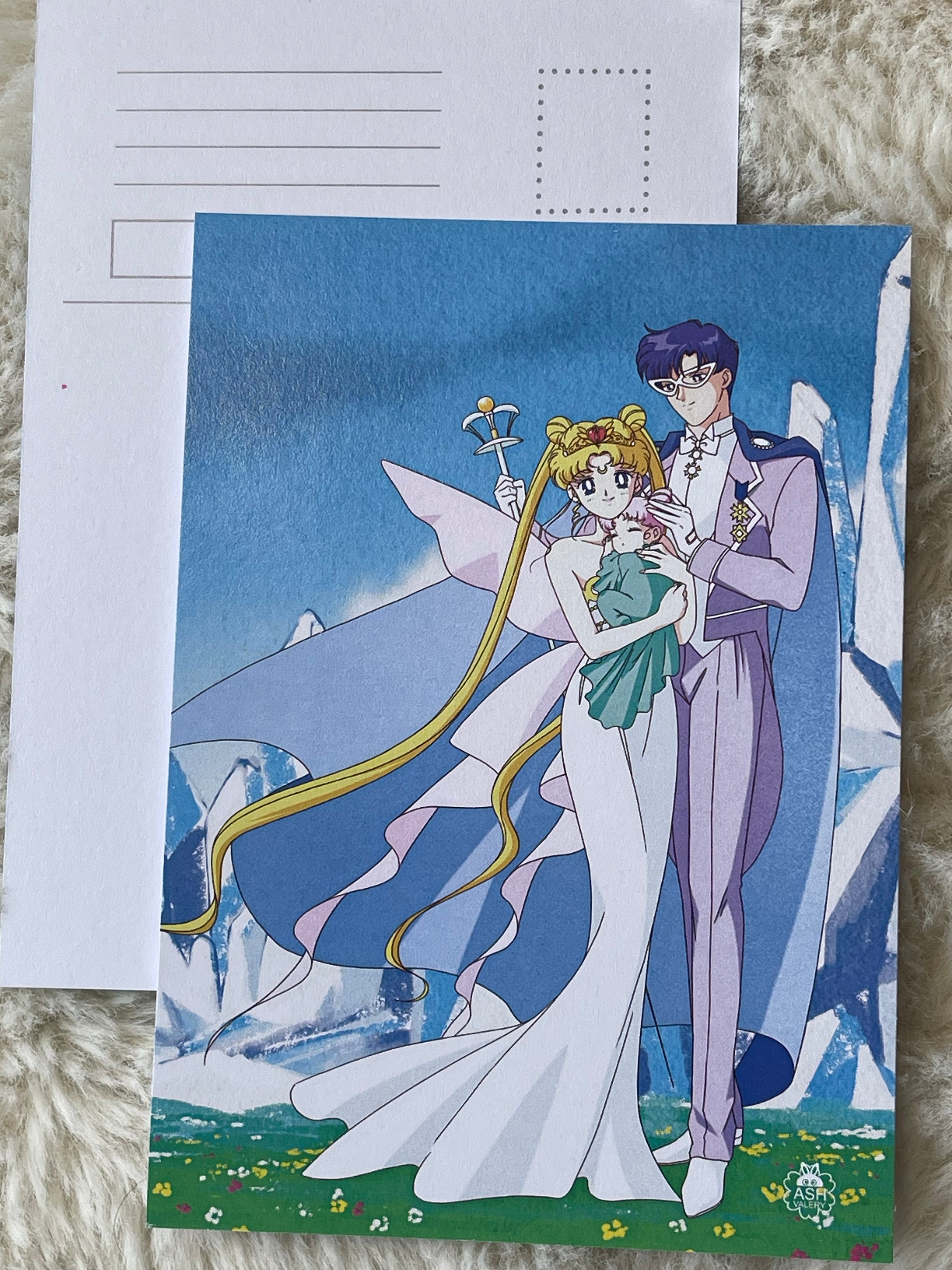 Postcard "Crystal Tokyo Family III”