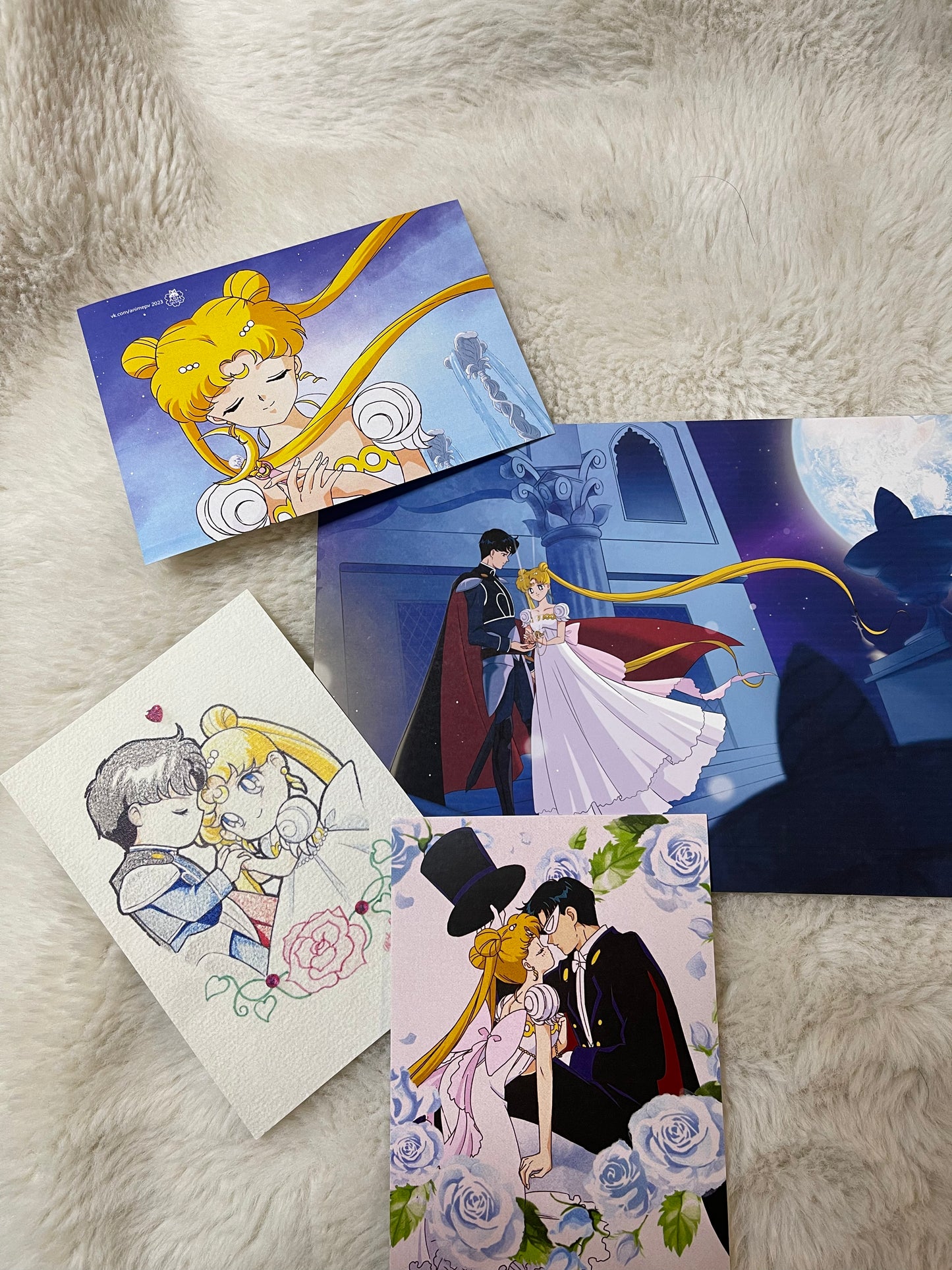 Princess Serenity & Prince Endymion Fanart Set