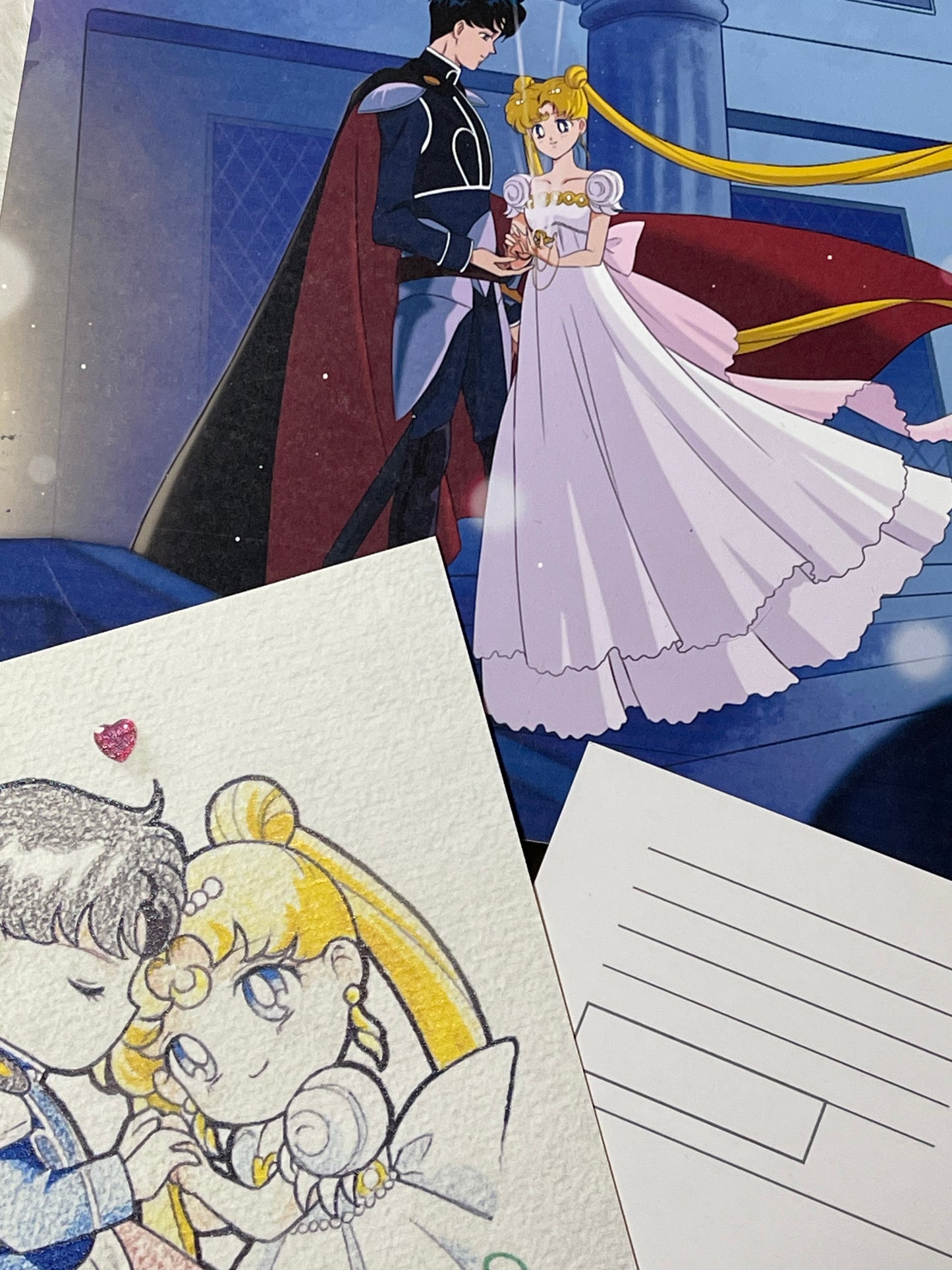 Princess Serenity & Prince Endymion Fanart Set