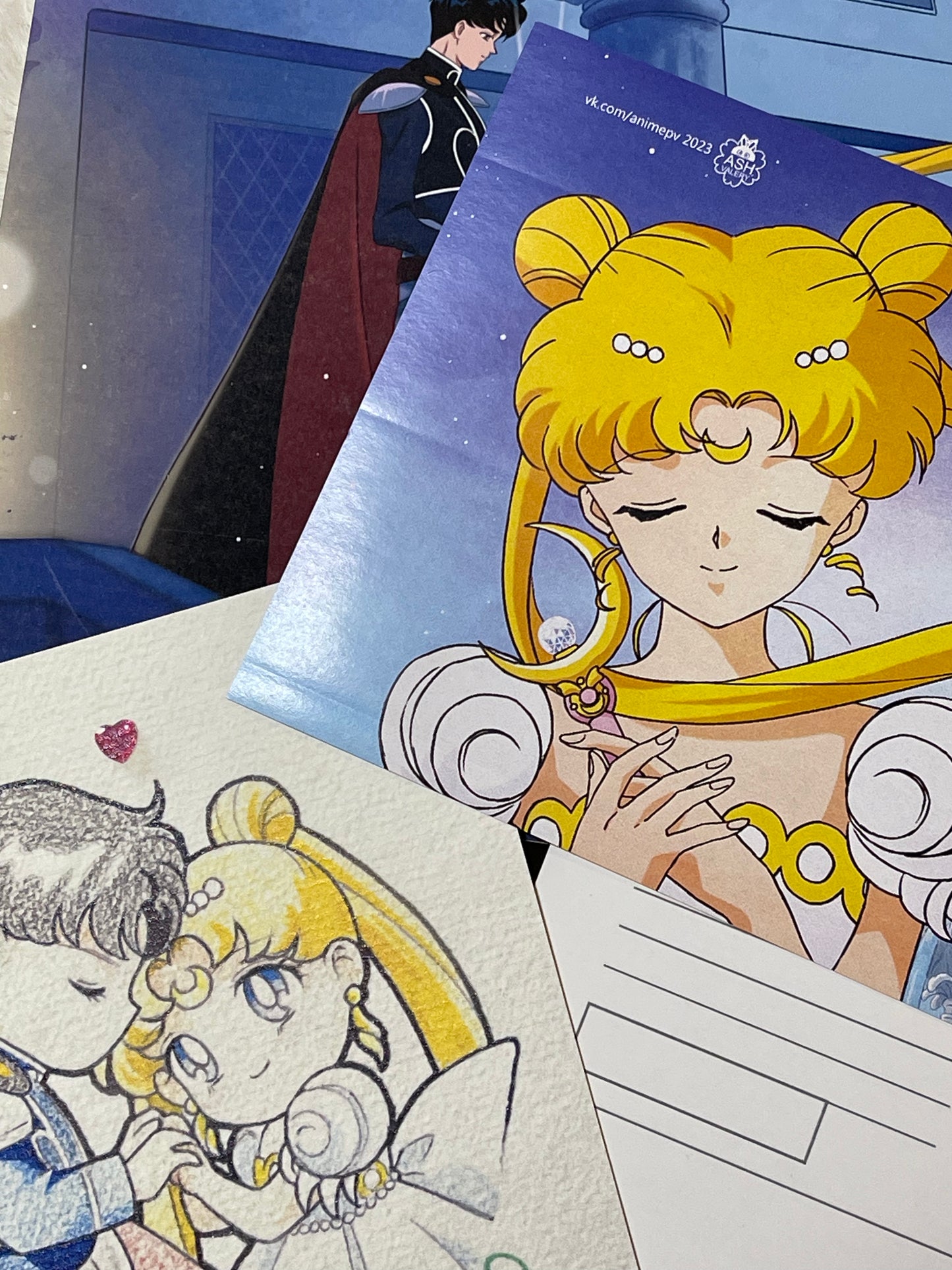 Princess Serenity & Prince Endymion Fanart Set