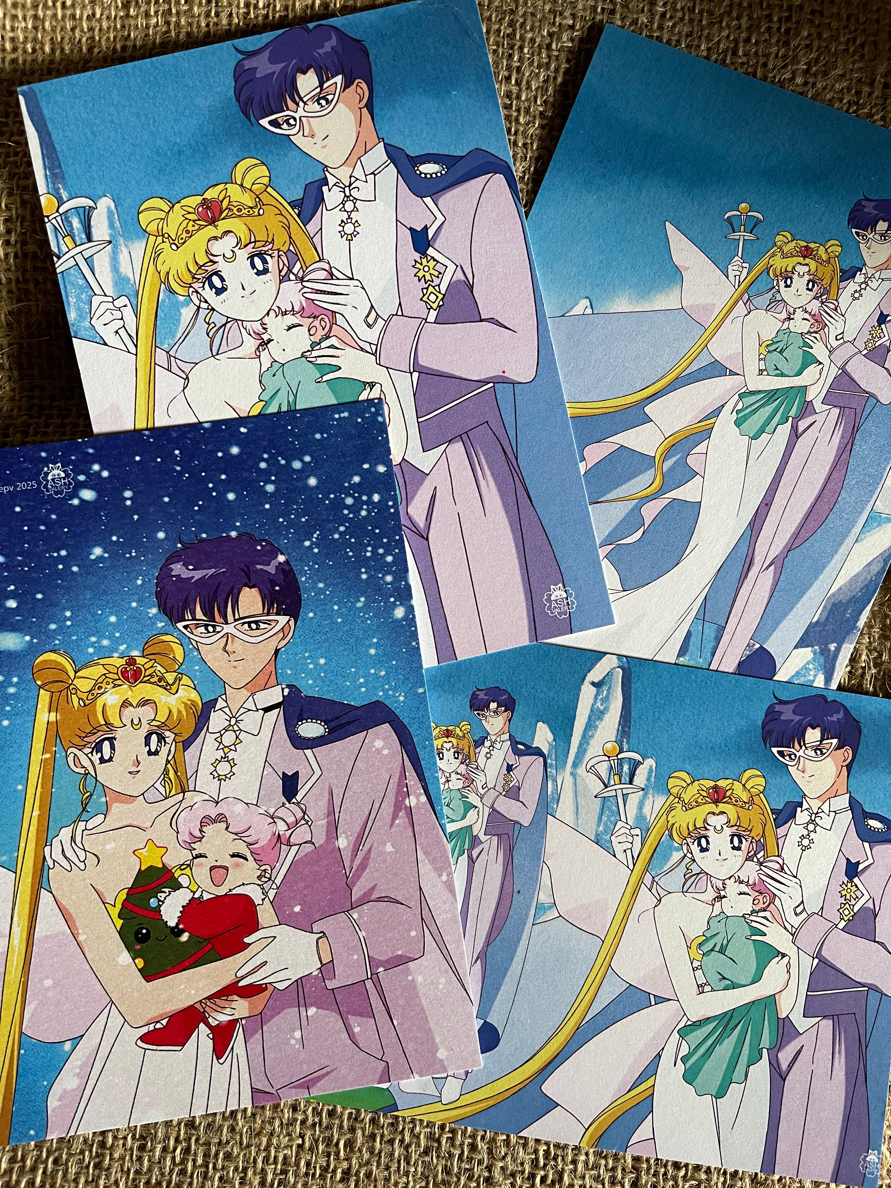 Set of Postcards (3 items + 1 bonus postcard)